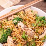 Ramen Noodle Chicken And Broccoli Stir Fry - Easy Meal Recipe - Dinner - Lunch - Party Food