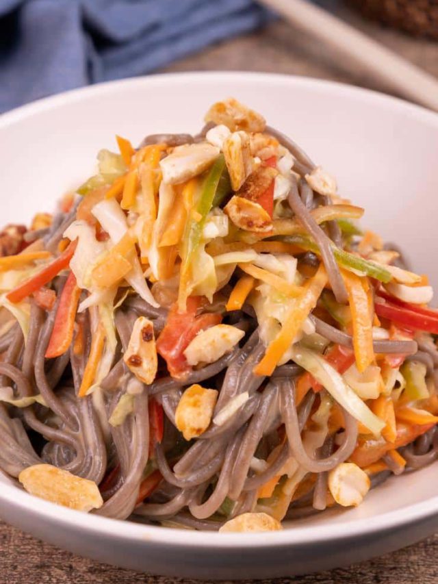 Thai Peanut Noodle Salad Recipes Story