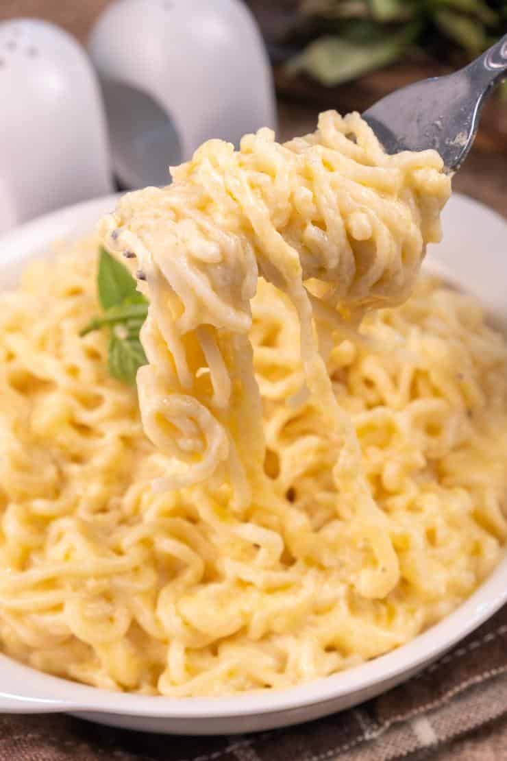 Ramen Noodle Mac And Cheese