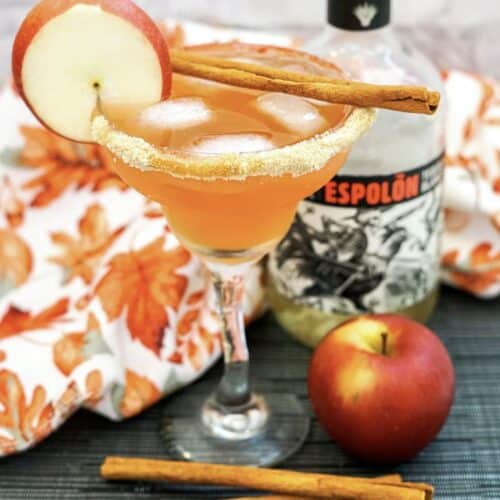 Alcoholic Drinks – BEST Cran Apple Margarita Cocktail Recipe – Easy and Simple Fall Mixed Drink