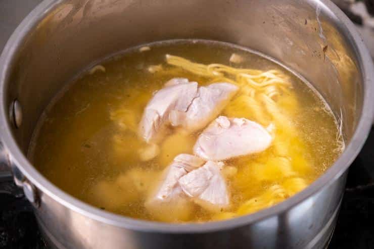 Creamy Chicken Ramen Soup