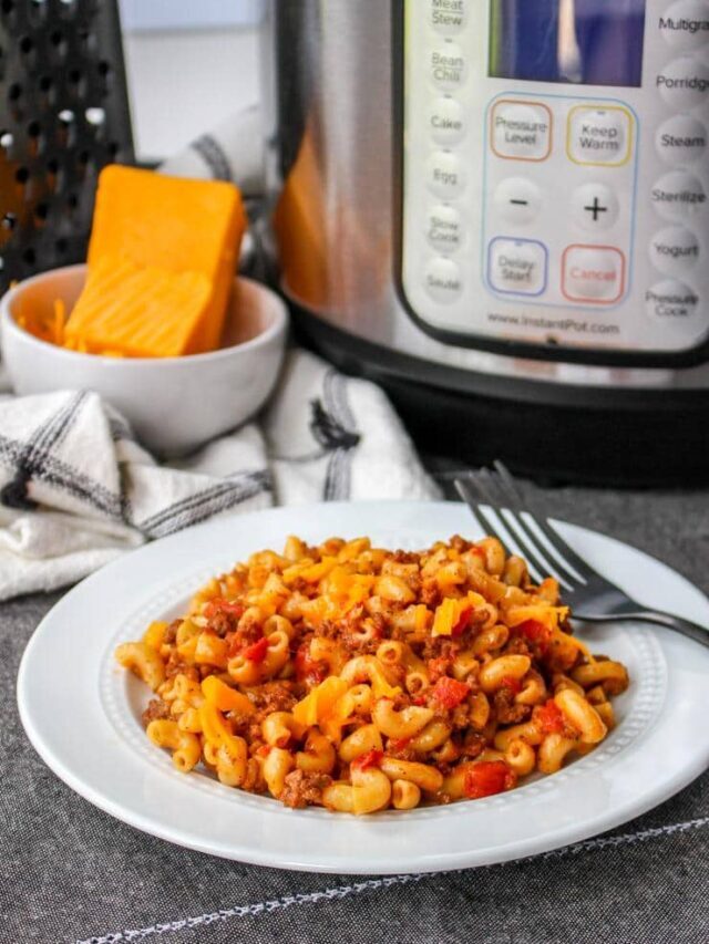 How to Make Instant Pot Chili Mac Pasta Recipe