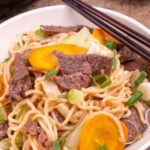 Mongolian Beef Ramen Noodles - Easy Meal Recipe - Dinner - Lunch - Party Food