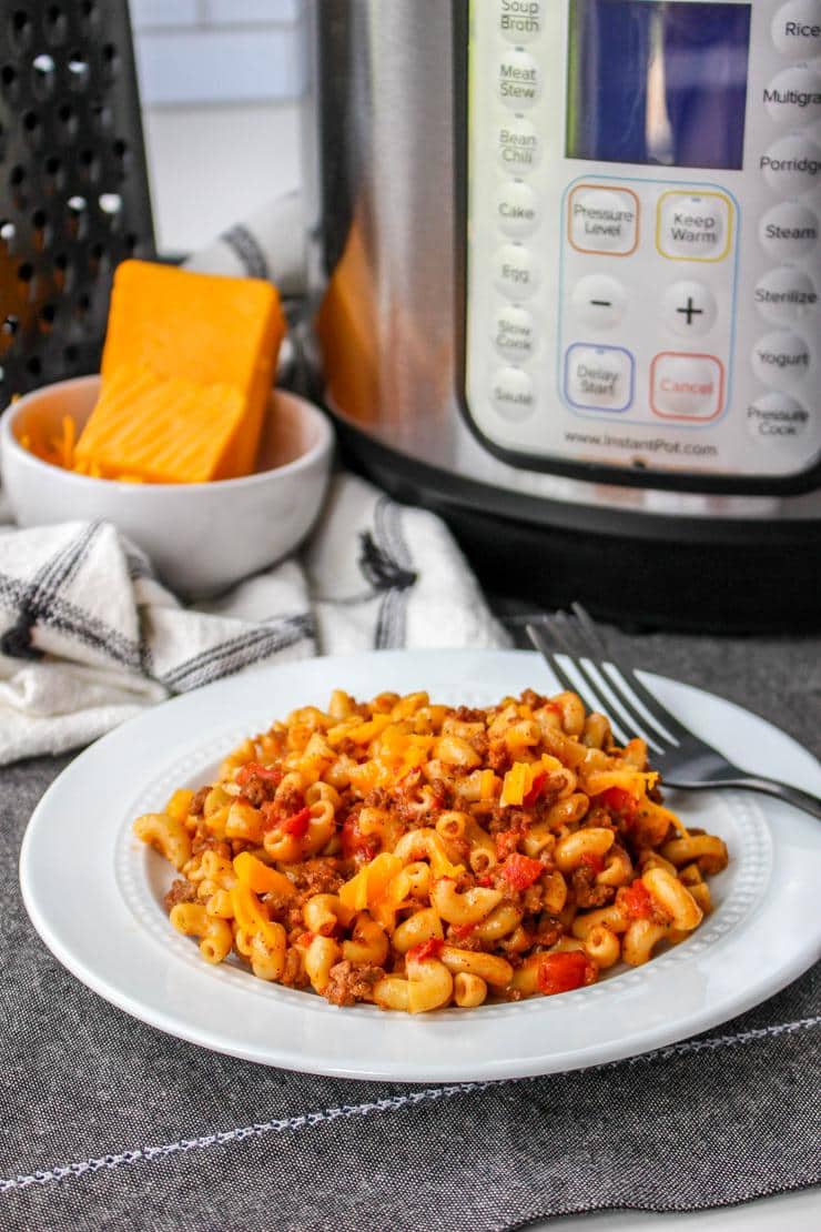 Instant Pot Chili Mac Pasta - Easy Meal Recipe - Dinner - Lunch - Party Food