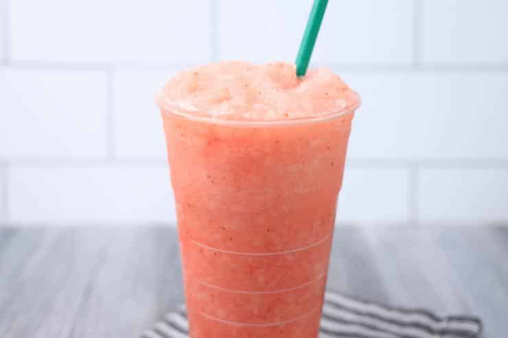 Copycat Starbucks Blended Strawberry Lemonade